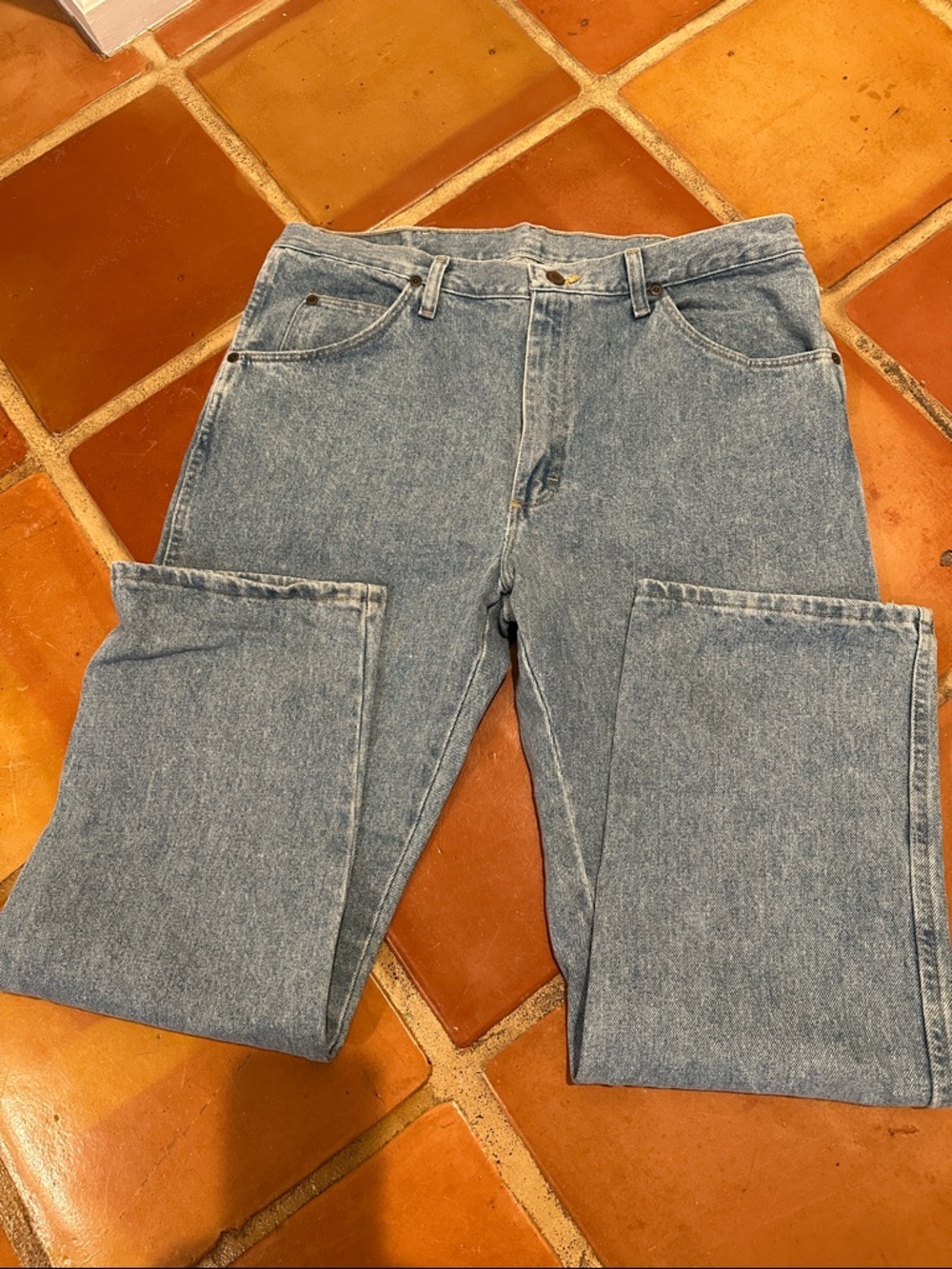 Classic Wrangler Men's Denim Jeans